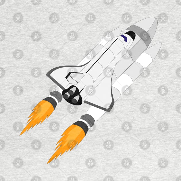 Space Shuttle on a Launcher. by STARSsoft